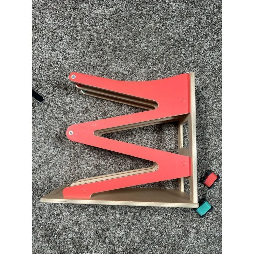 Lovevery Race & Chase Ramp 1-2 Year Old Toddler Wooden Toy Montessori Learning